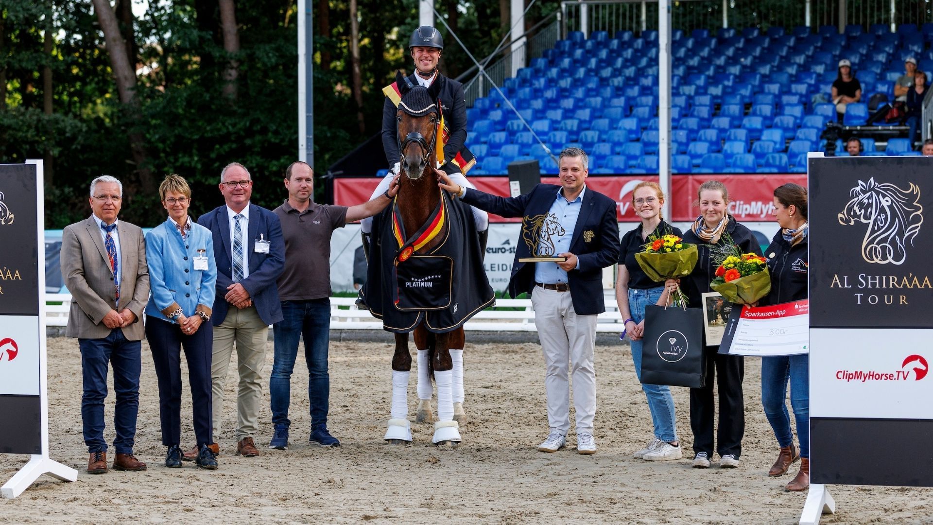 Bundeschampion der 6-jähirgen Dressurpferde: Viva Vitalis!