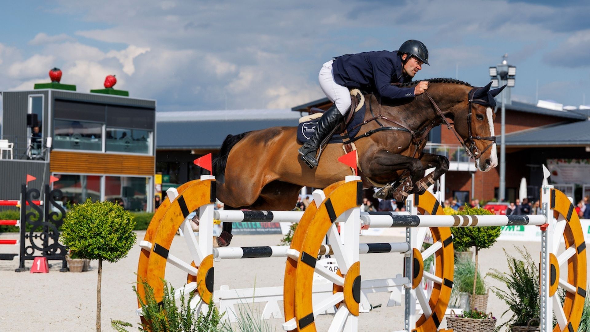Benjamin Wulschner siegte auch im Großen Preis von Gahlen