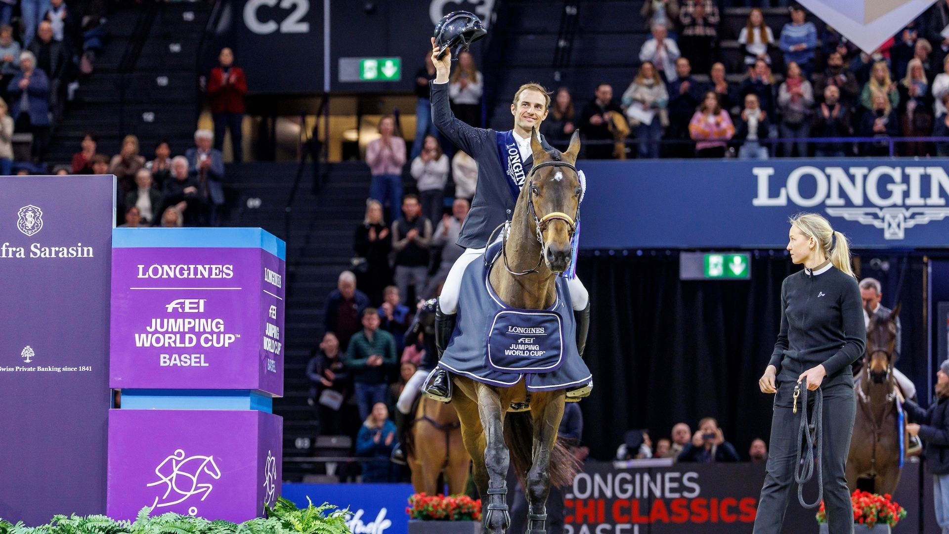Richard Vogel gewinnt Longines FEI Jumping World Cup™ in Basel!