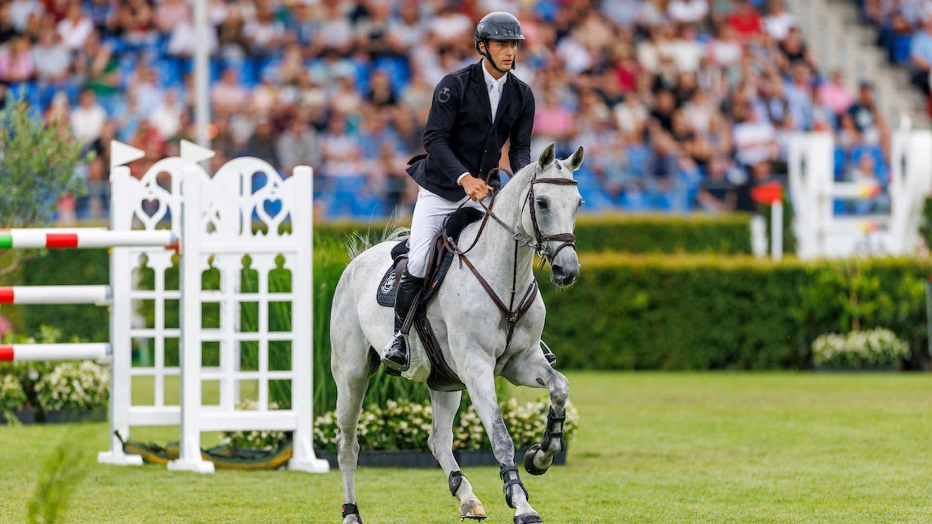 Richard Vogel wird Zweiter im CSI5* von Verona