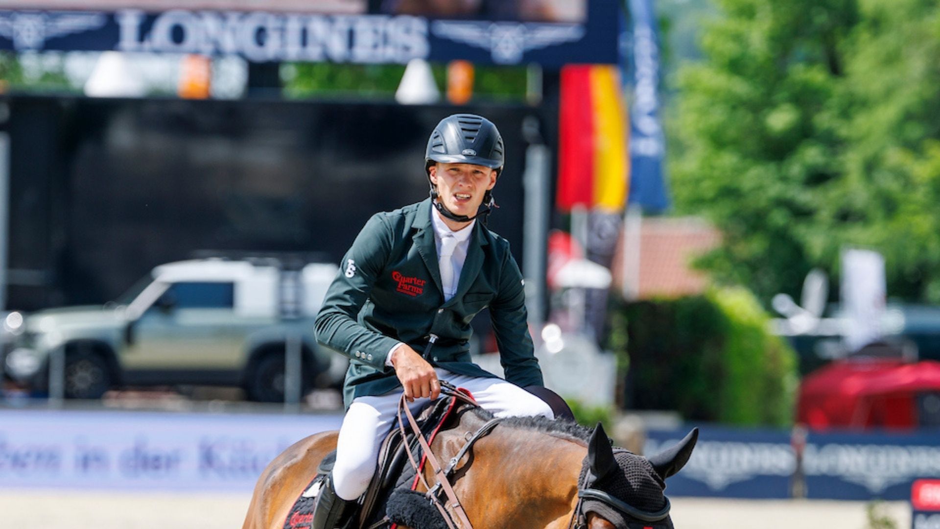 Erste Qualifikationsprüfung für die FEI WBFSH Jumping World Breeding Championship für 6-jährige Springpferde