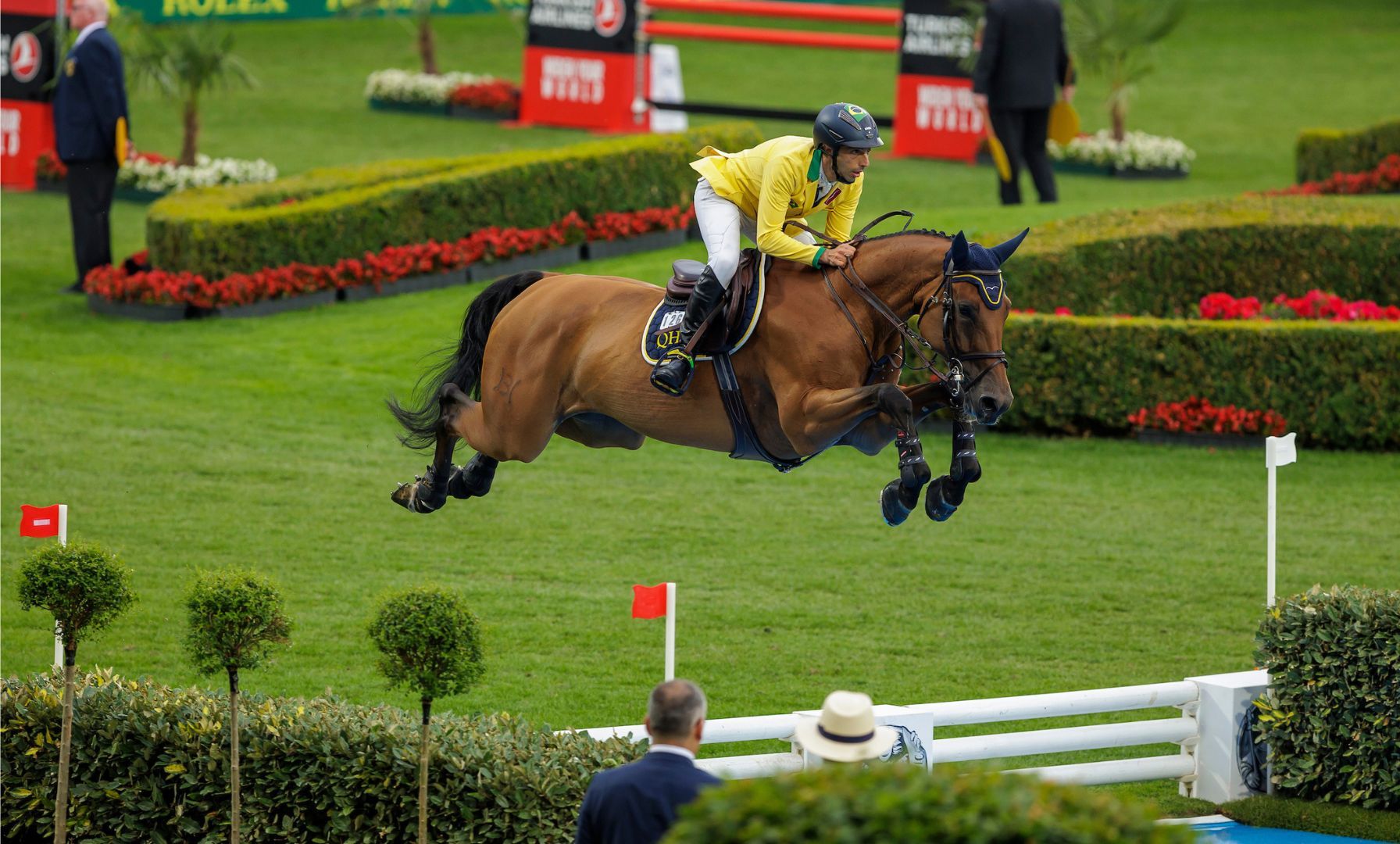 Yuri Mansur gewinnt Rolex Grand Prix in Rom mit Miss Blue-Saint Blue Farm