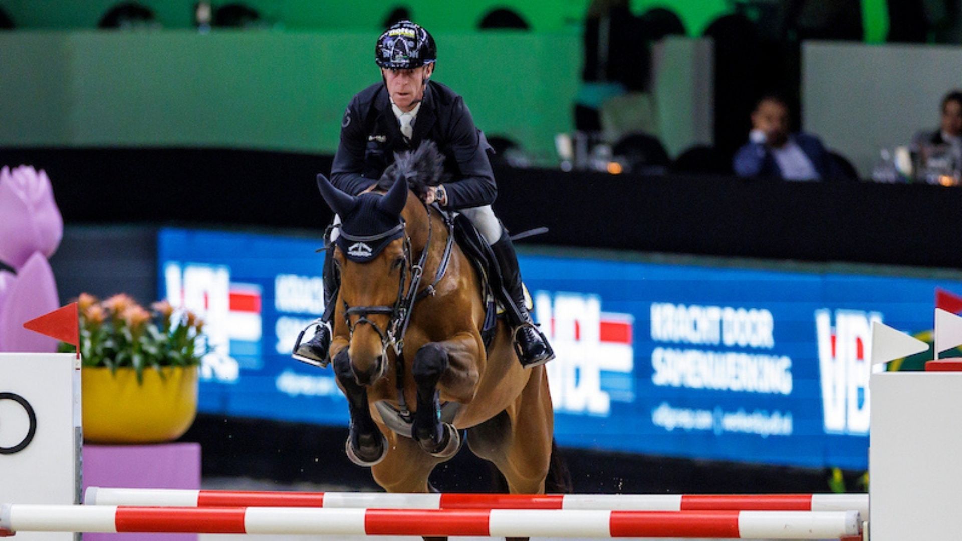 Marcus Ehning und Baloubets Rose Dree Boeken Vierte im The Reindeer Speed Stakes!