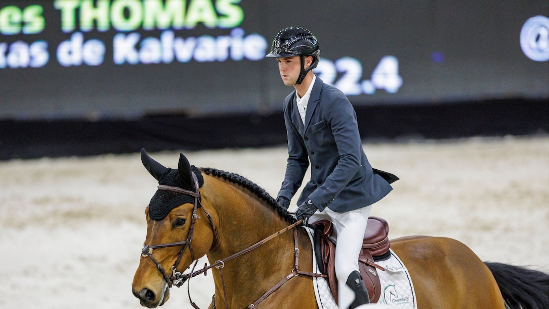  Gilles Thomas siegt beim CSI4* in Stockholm