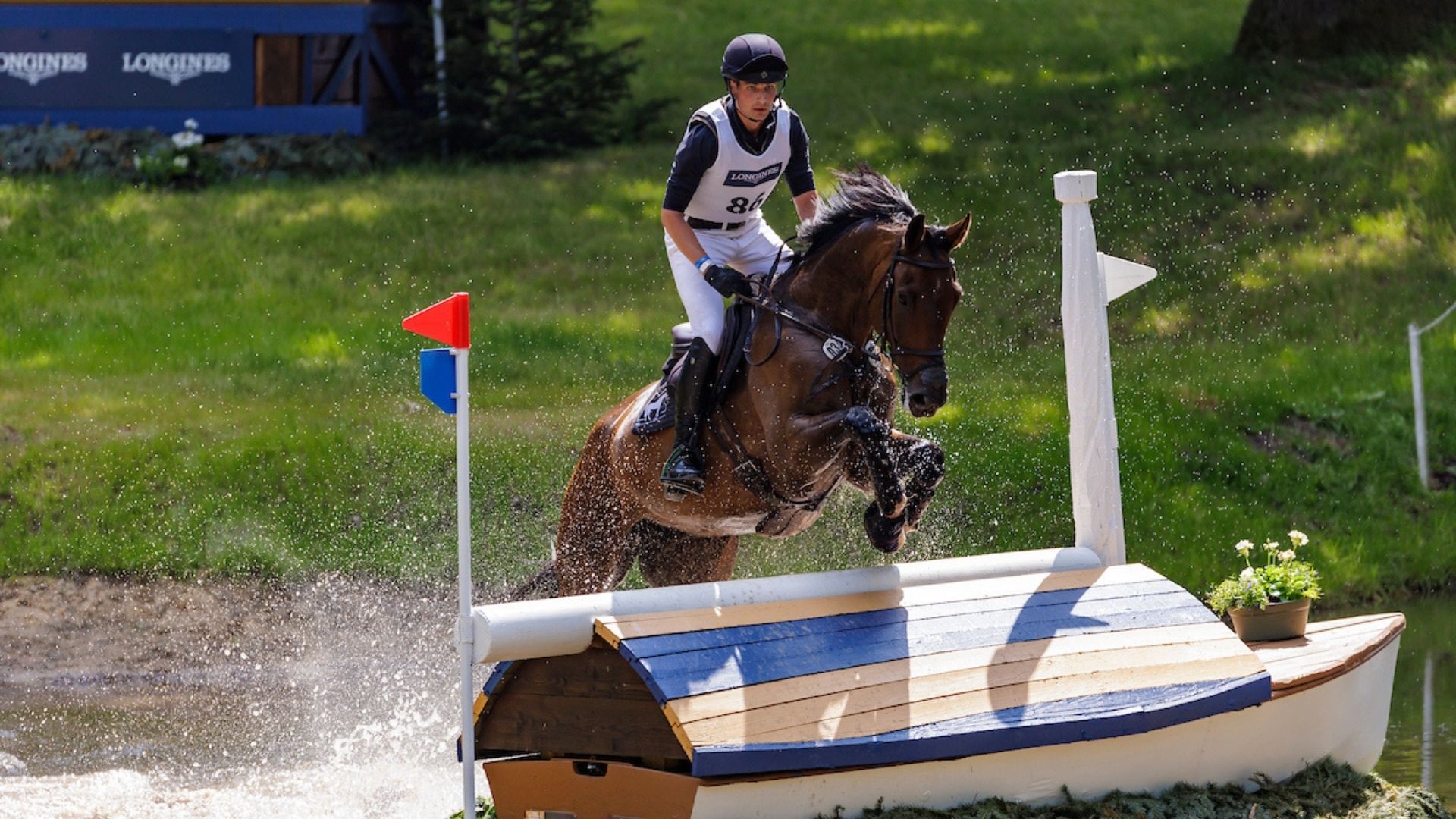 Christoph Wahler startet bei den Burghley Horse Trials