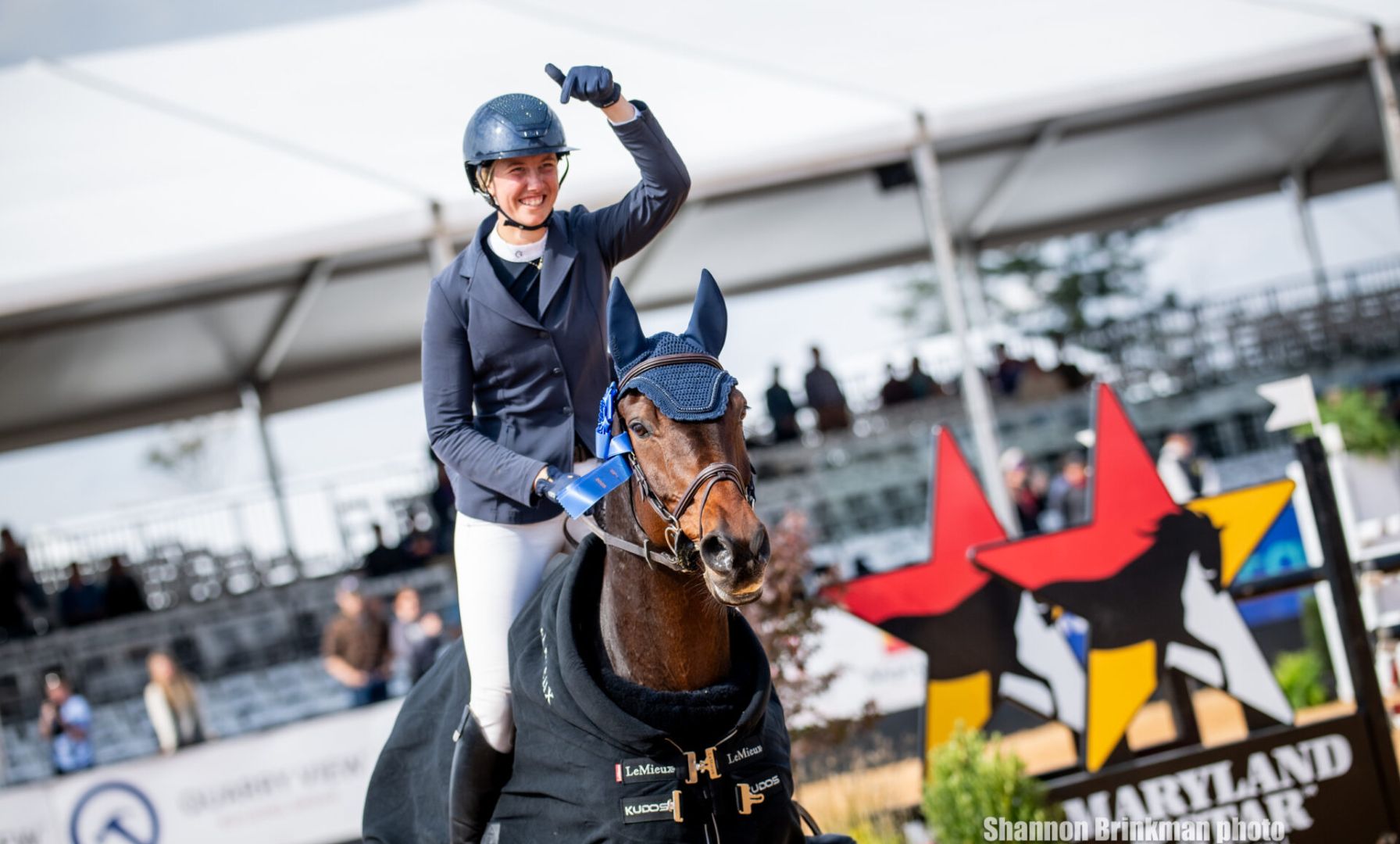 Isabelle Bosley Dominates from Start to Finish in CCI3*-L Victory