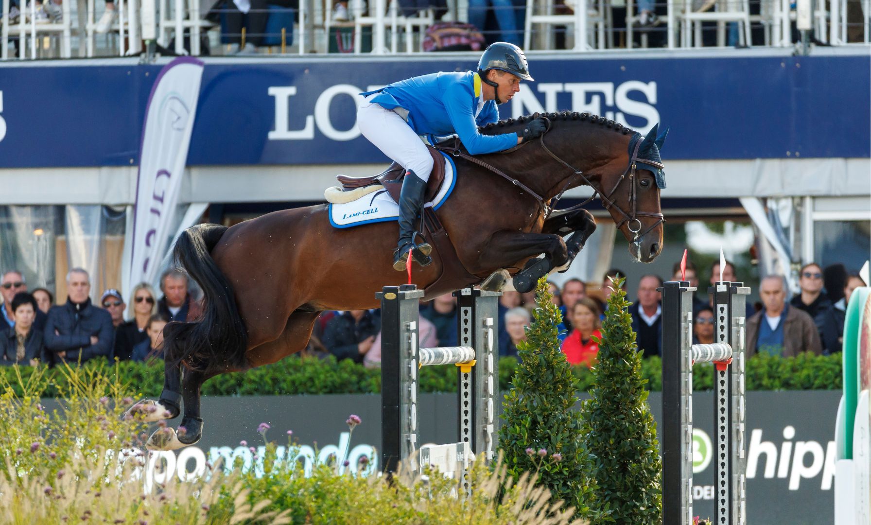 Christian Ahlmann siegt im LONGINES Grand Prix von Hamburg