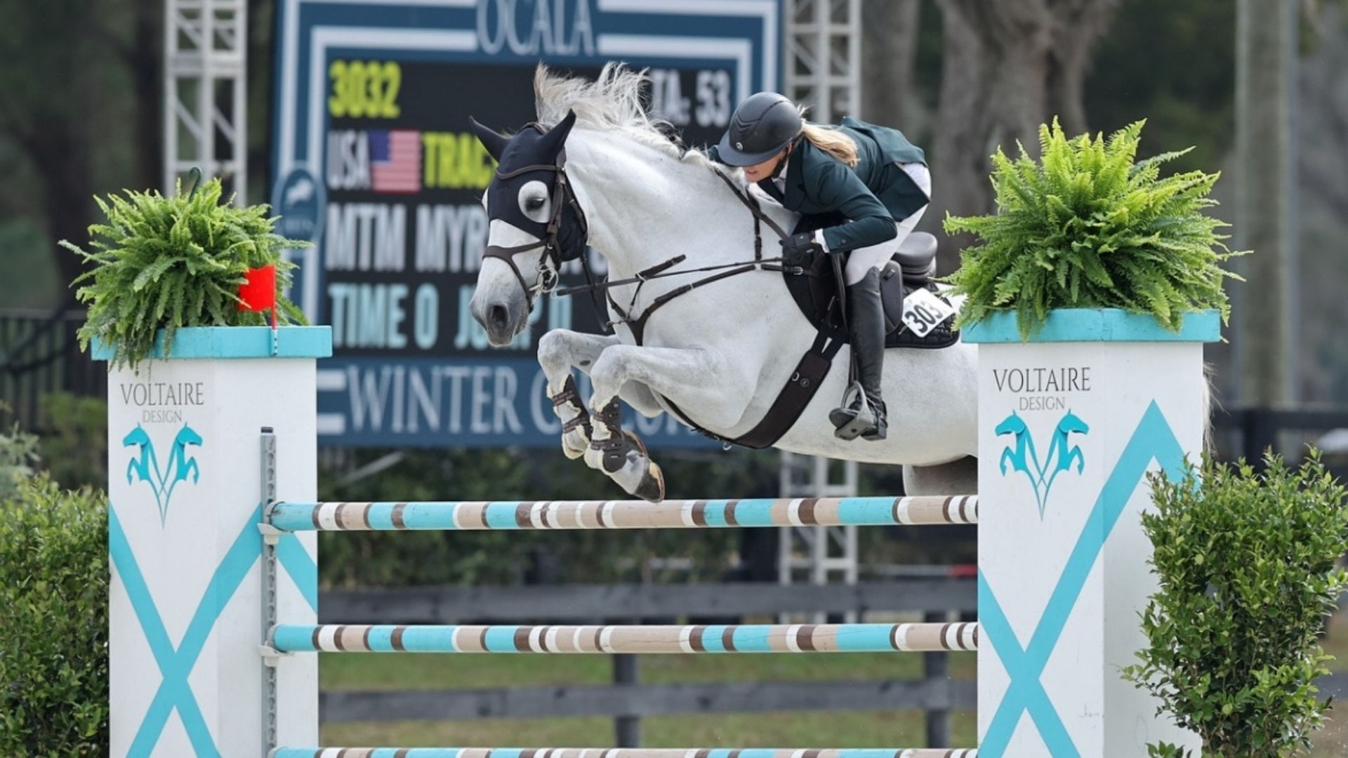 Tracy Fenney Wins the $60,000 Voltaire Grand Prix at HITS Ocala