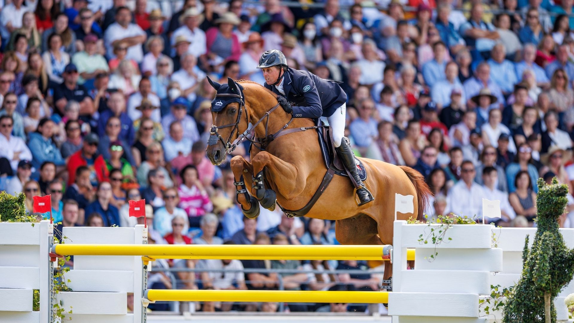 Ben Mahers Exposion W wird im Rahmen der London International Horse Show aus dem Sport verabschiedet