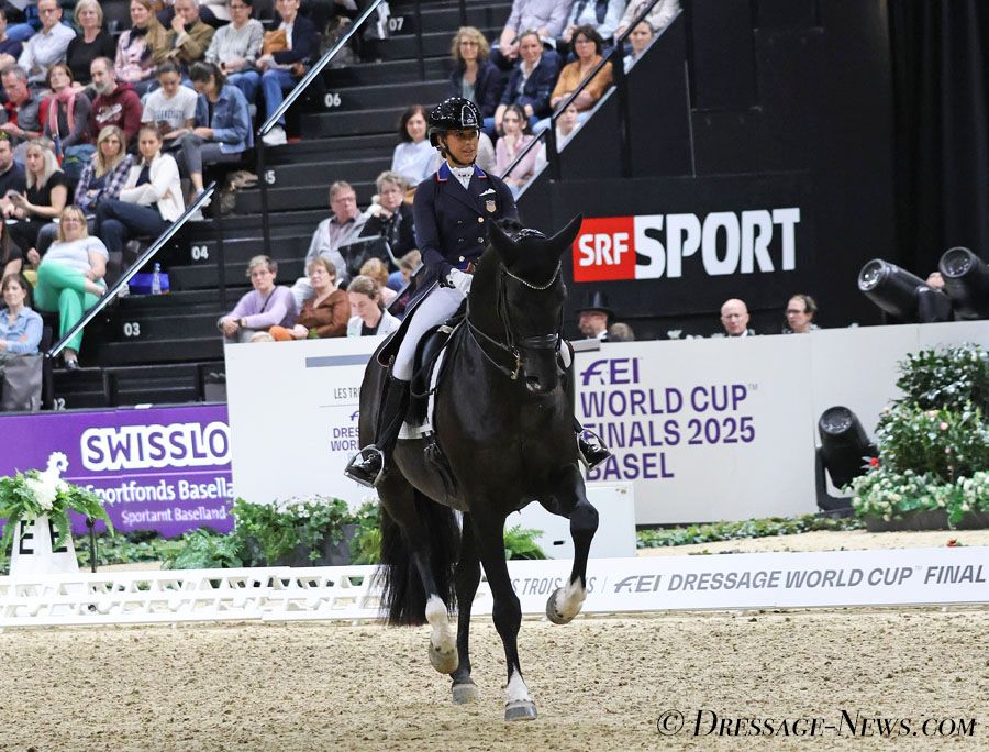 Geñay Vaugh and Giino, her 2025 World Cup Final mount, win Thermal Qualifying Event