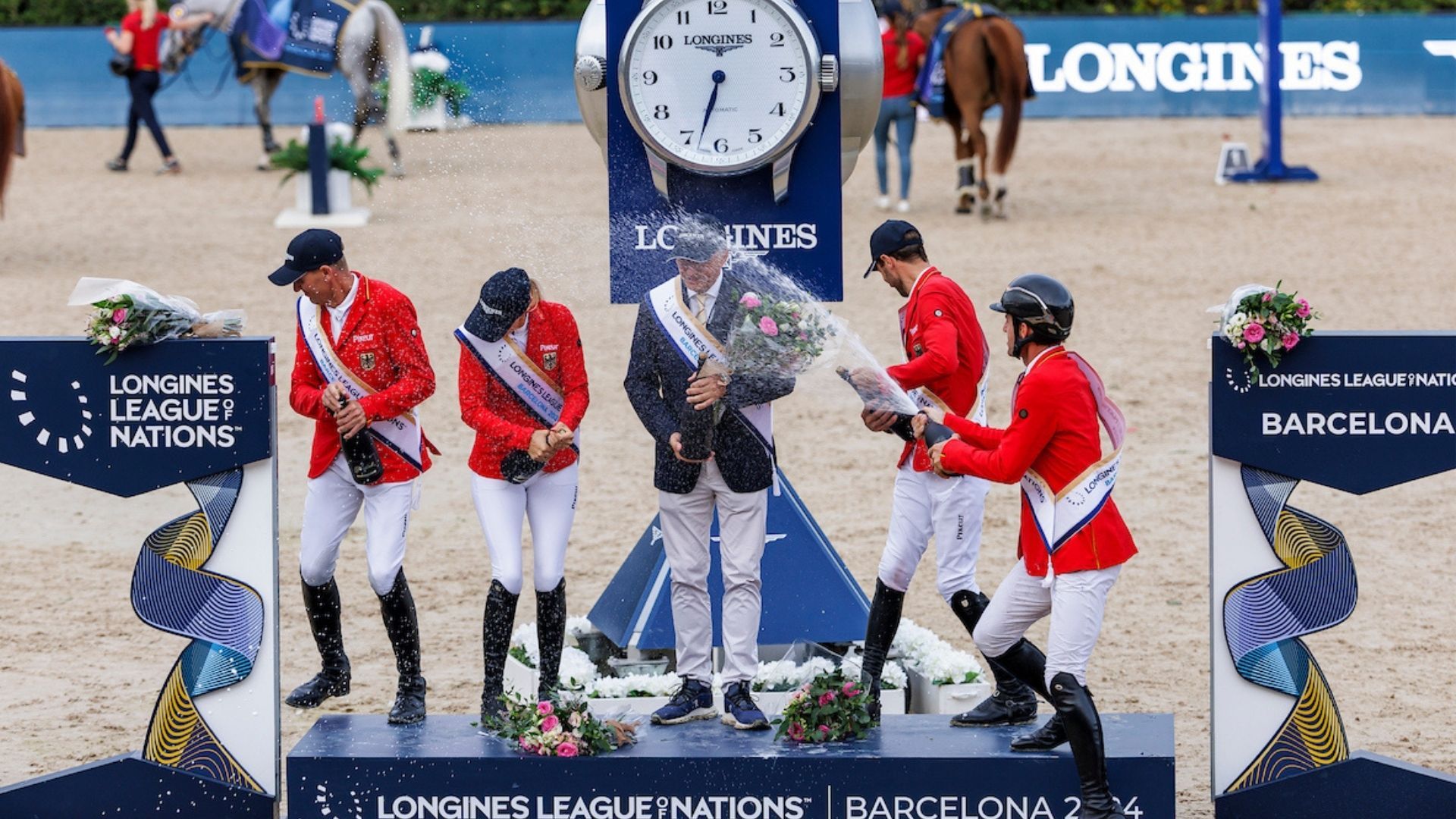 Letzte Etappe der Longines League of Nations in St. Tropez