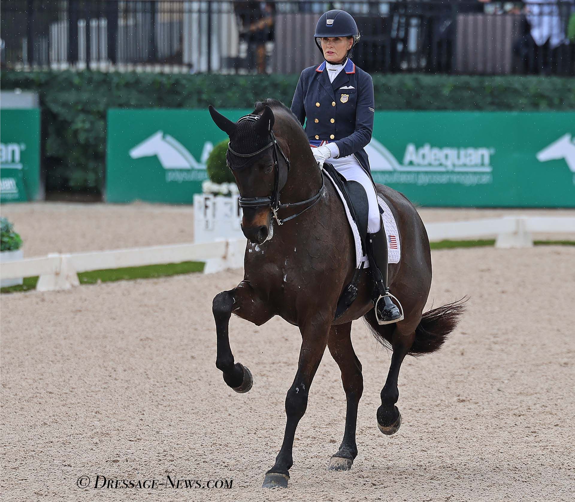 Ashley Holzer rides Hawtins San Floriana to Wellington CDI3* Grand Prix Win