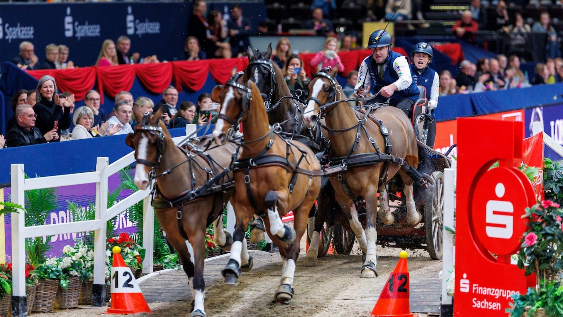 Dries Degrieck gewinnt FEI Driving World Cup™- Etappe in Leipzig 