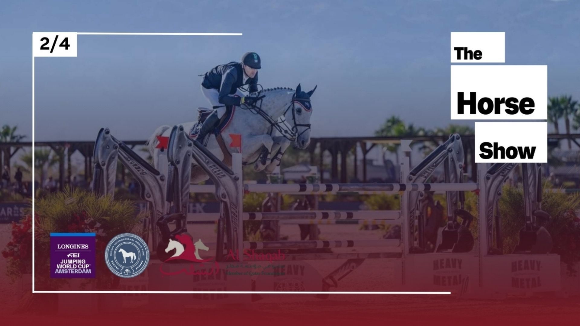 THE HORSE SHOW – Julien Epaillard shines in Amsterdam 