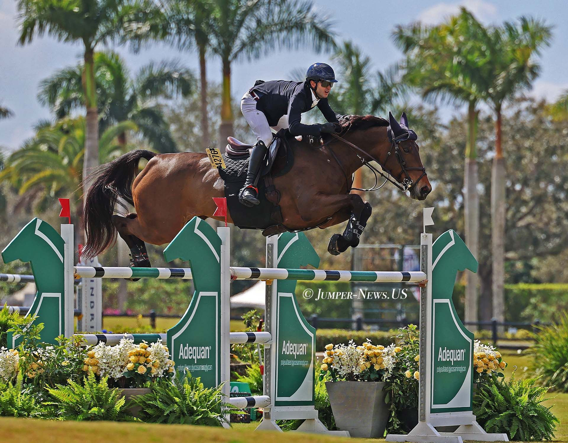 Venezuela's Luis Fernando Larrazabal wins Wellington WEF Challenge