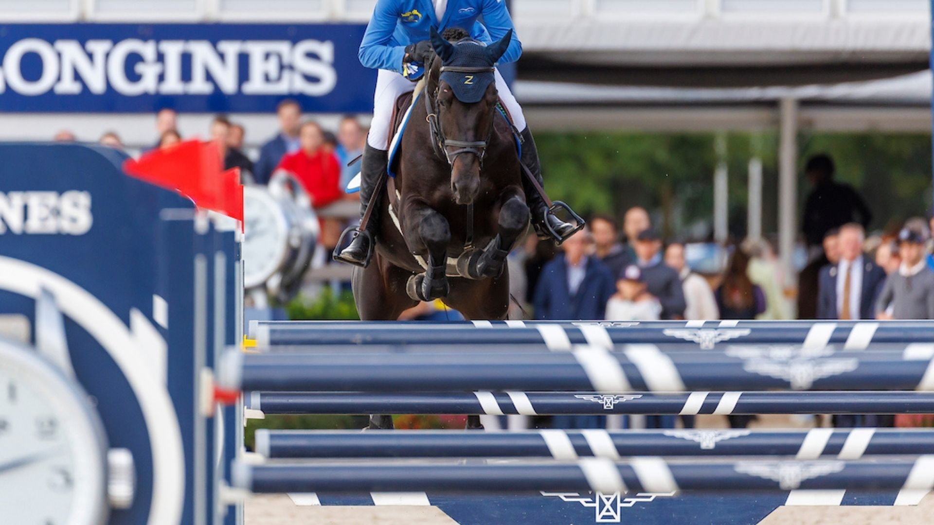 Erste Qualifikationsprüfung für die FEI WBFSH Jumping World Breeding Championship für 5-jährige Springpferde