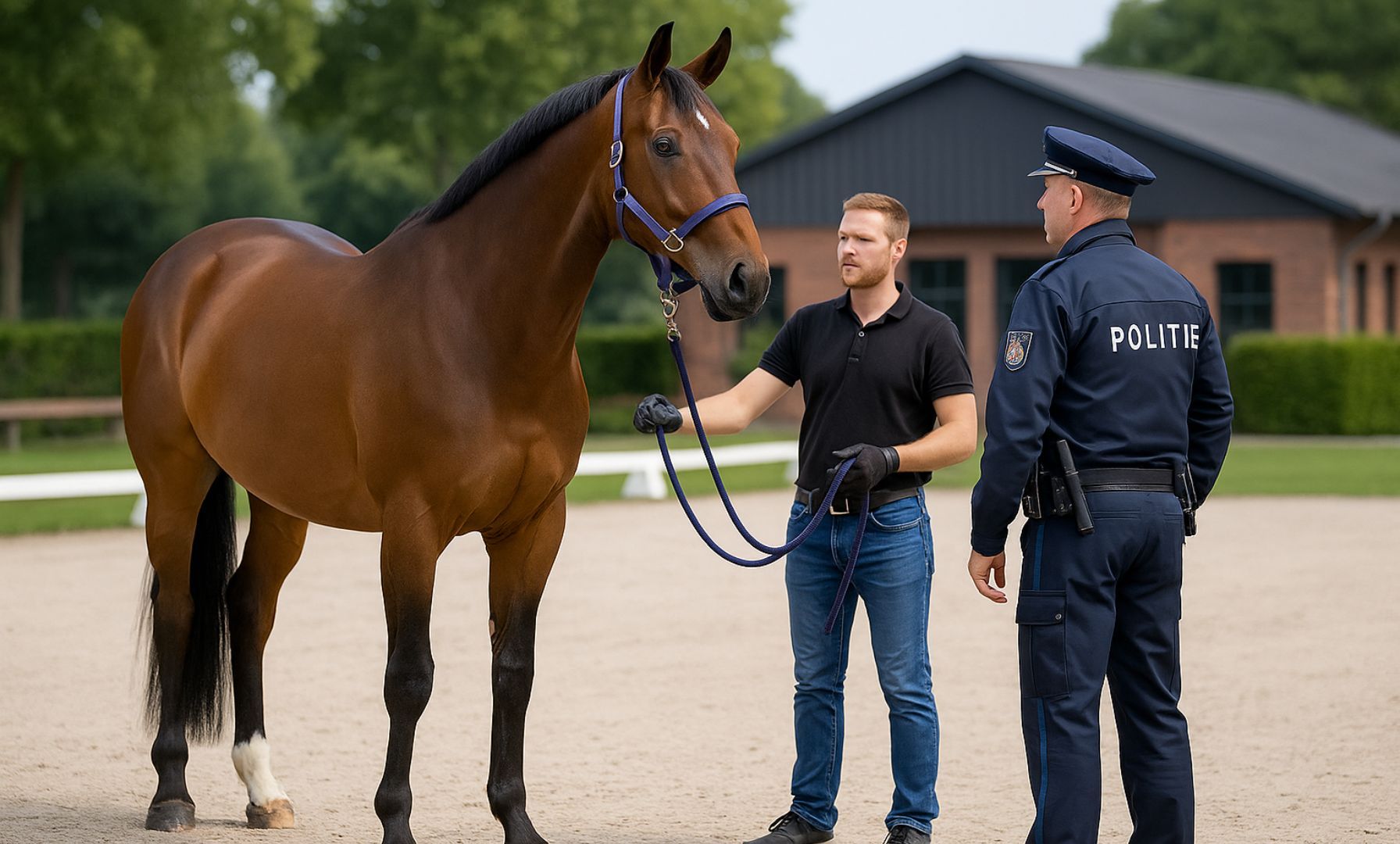 Belgische Polizei sucht Nachwuchs für Reiterstaffel