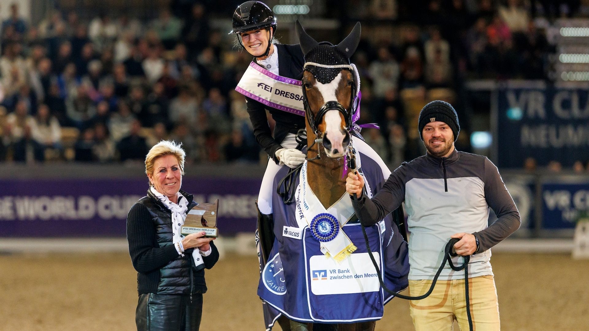 Larissa Pauluis und Flambeau siegen im FEI Dressage World Cup™ in Neumünster