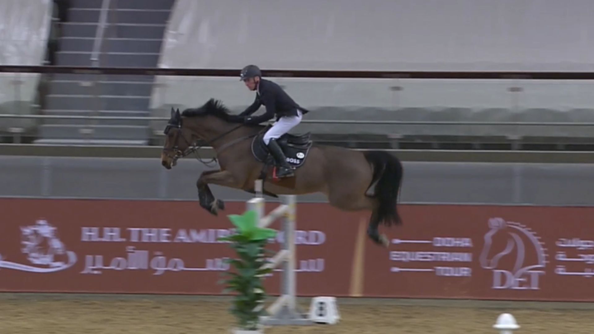 Dreher auf Rang vier im CSI3* in Doha