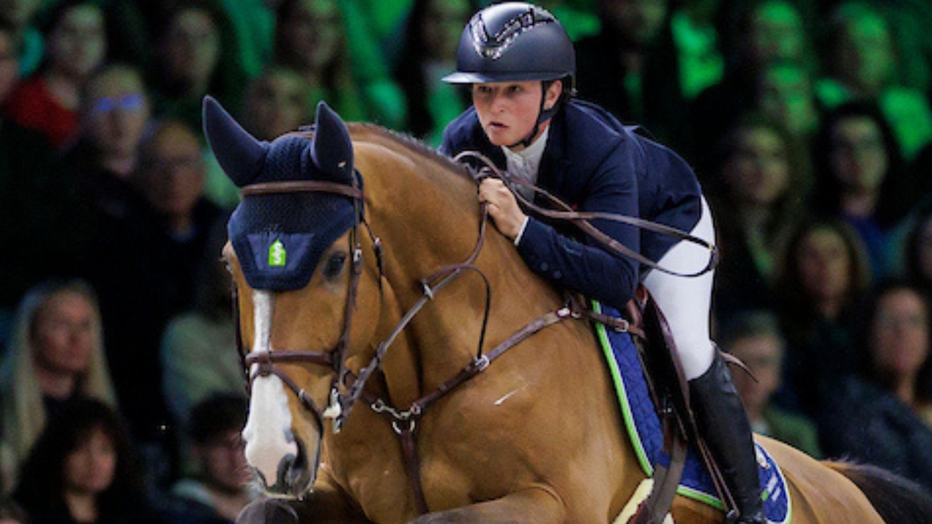 Father-daughter jump-off: Sanne Thijssen wins the World Cup opener in Oslo