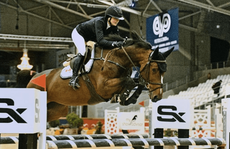 Anne Claire Breton - Canadian Showjumper rocks Belgium