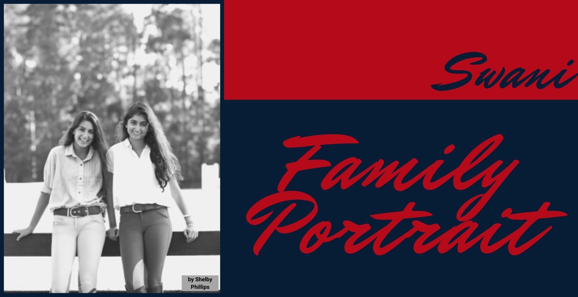 Family Portait - Isha & Raina Swani