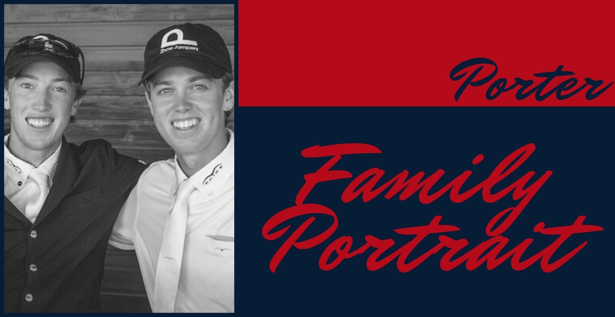 Family Portrait - Wilton and Lucas Porter