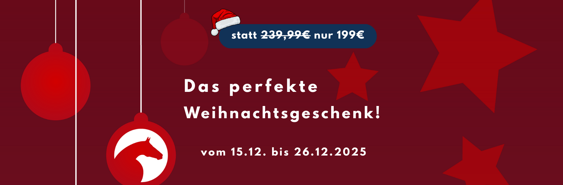 ClipMyHorse.TV Weihnachtsangebot