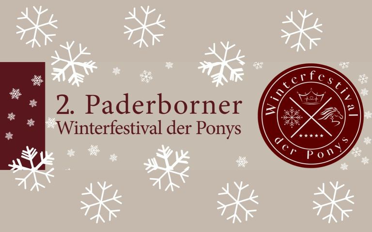 Ponyspringprfg.Kl.M** m.Siegerrunde - 2. Paderborner Winterfestival der ...