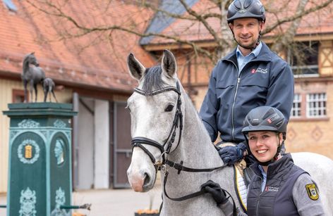 Marbacher Gestütsauktion - Präsentation der Auktionspferde