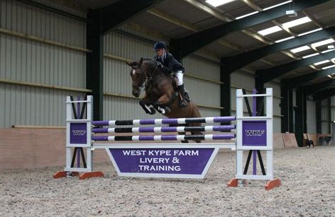 Lanarkshire Area British Showjumping Junior Show at West Kype Farm