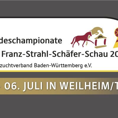 Landeschampionate und Landesstutenschau Baden-Württemberg